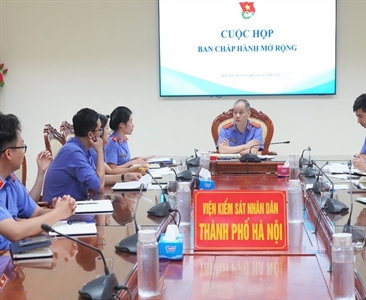 Họp Ban Chấp hành Đoàn thanh niên mở rộng – Giao ban kết quả công tác Đoàn...
